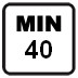 Minimum age 40